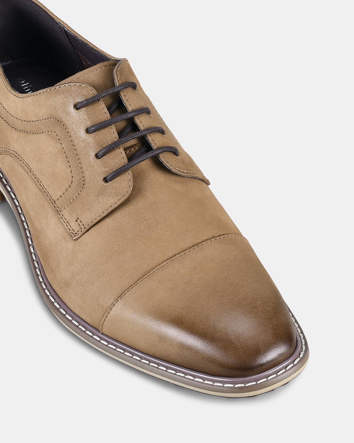 Badge Marron Nubuck