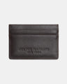 Leather Credit Card Holder  Brown