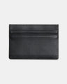 Leather Credit Card Holder  Black