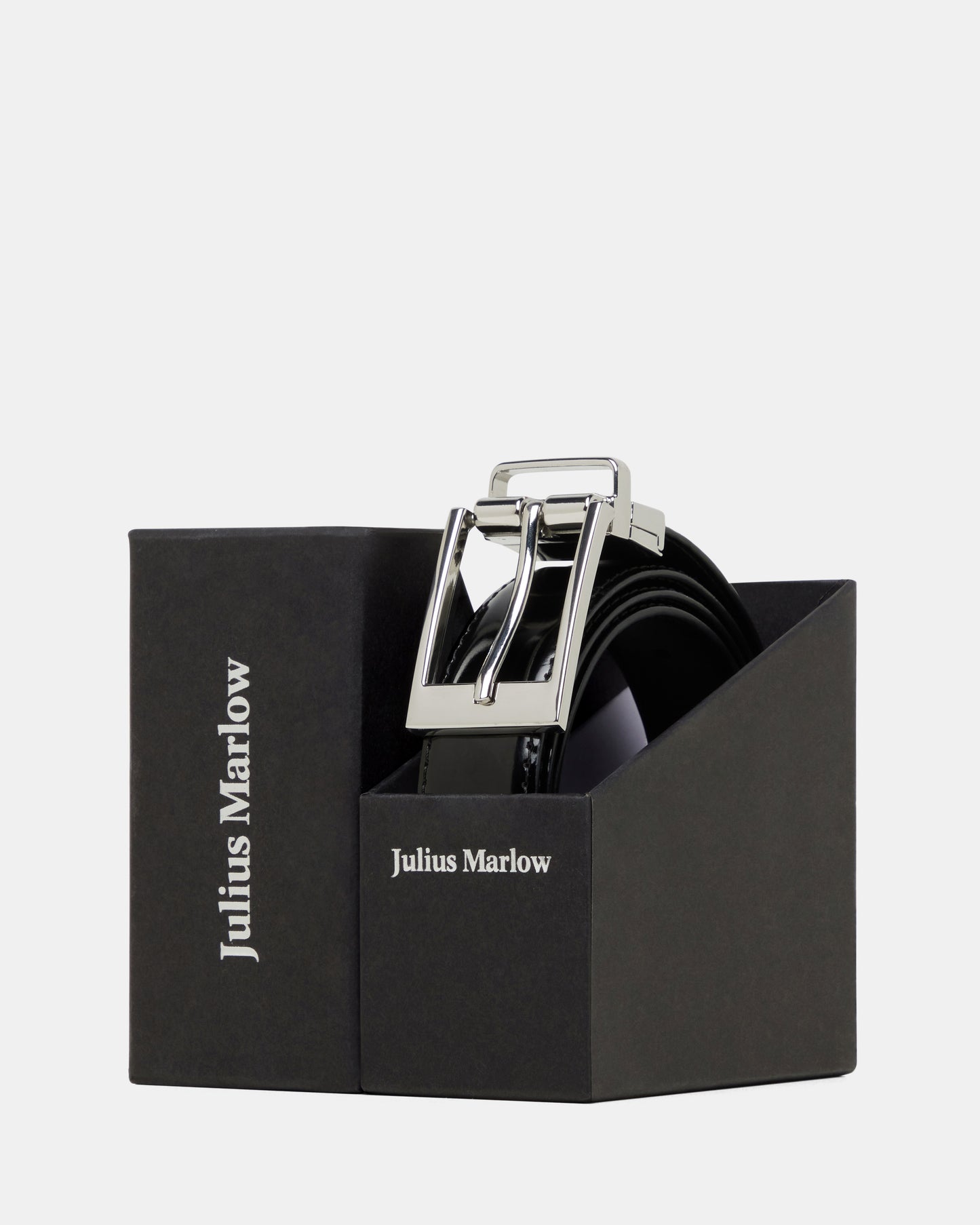 Dress Belt Black Patent/Black
