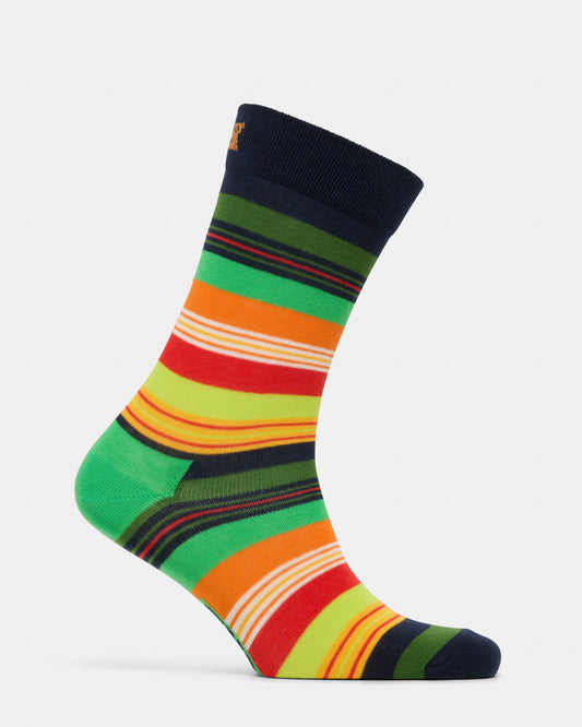 Stripe Sock Navy