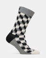 Filled Optic Sock Grey
