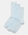 Dress Socks 3 Pack Light Blue