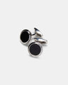 Cufflinks Black/Silver