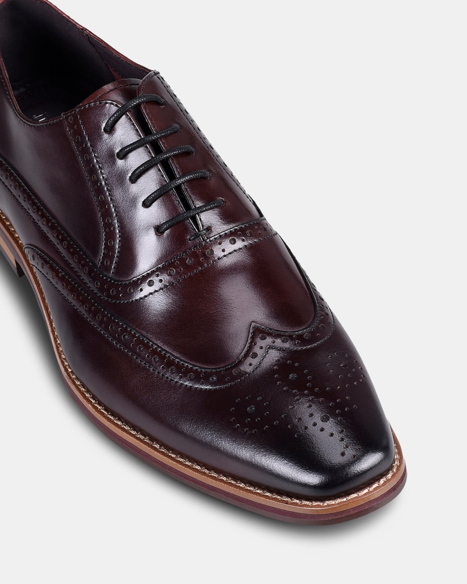 Dark burgundy 2024 dress shoes