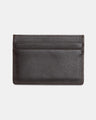 Leather Credit Card Holder  Brown