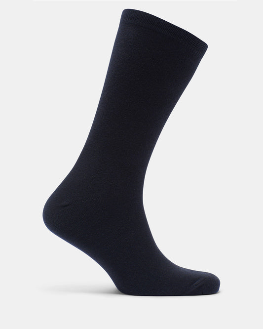 Plain Sock 5 Pack Black