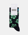 Hibiscus Sock Navy