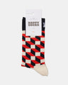 Filled Optic Sock Navy