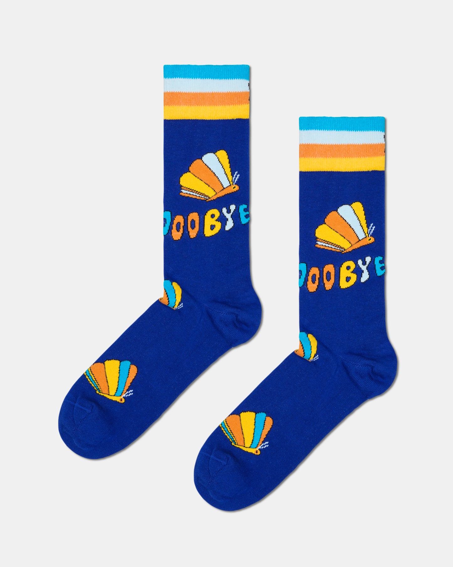 The Beatles Hello Goodbye Sock Blue